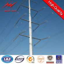 Línea de transmisión 10kv Steel Pole